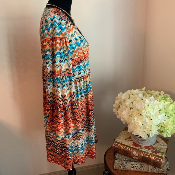 RUSTIC WEST  I  “No Wrinkle” Dress - NWOT - Picture 4 of 6